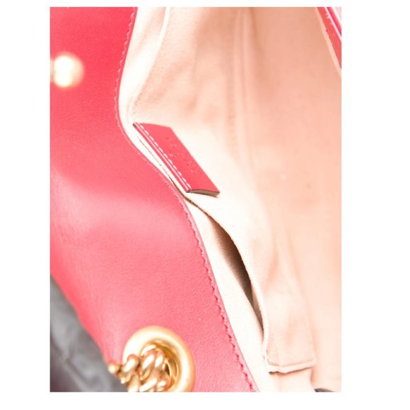 GUCCI Mini GG Marmont Matelassé Shoulder Bag "FIRM PRICE" - Picture 4 of 16